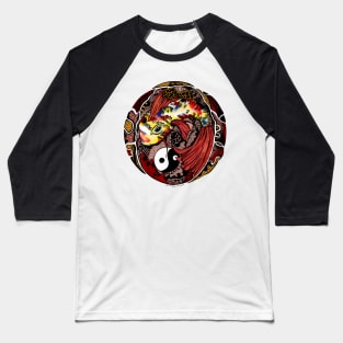 Koi of Balance Full Color Edition Baseball T-Shirt